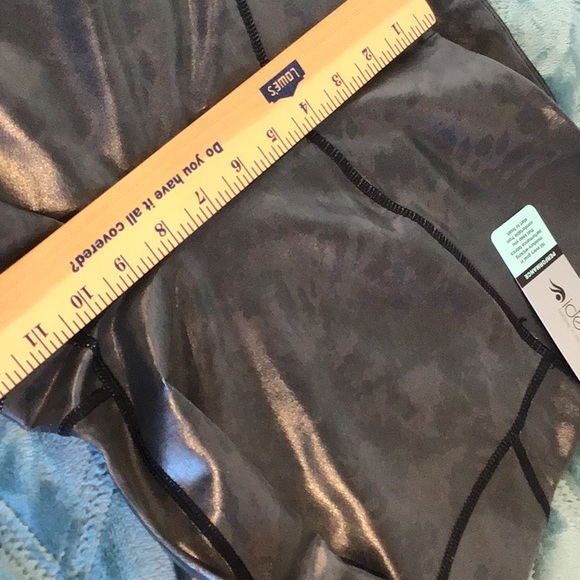 Legging Large, Black. Has Leg pockets Stretch NWT Ideology - Picture 9 of 13